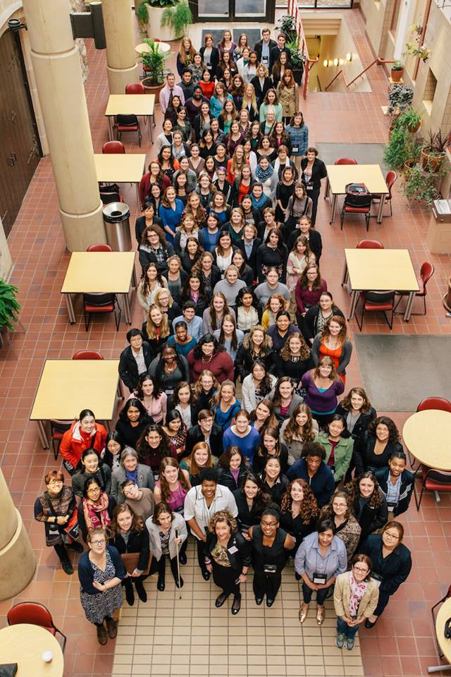 Group photo at APS CUWiP 2017, Virginia Tech
